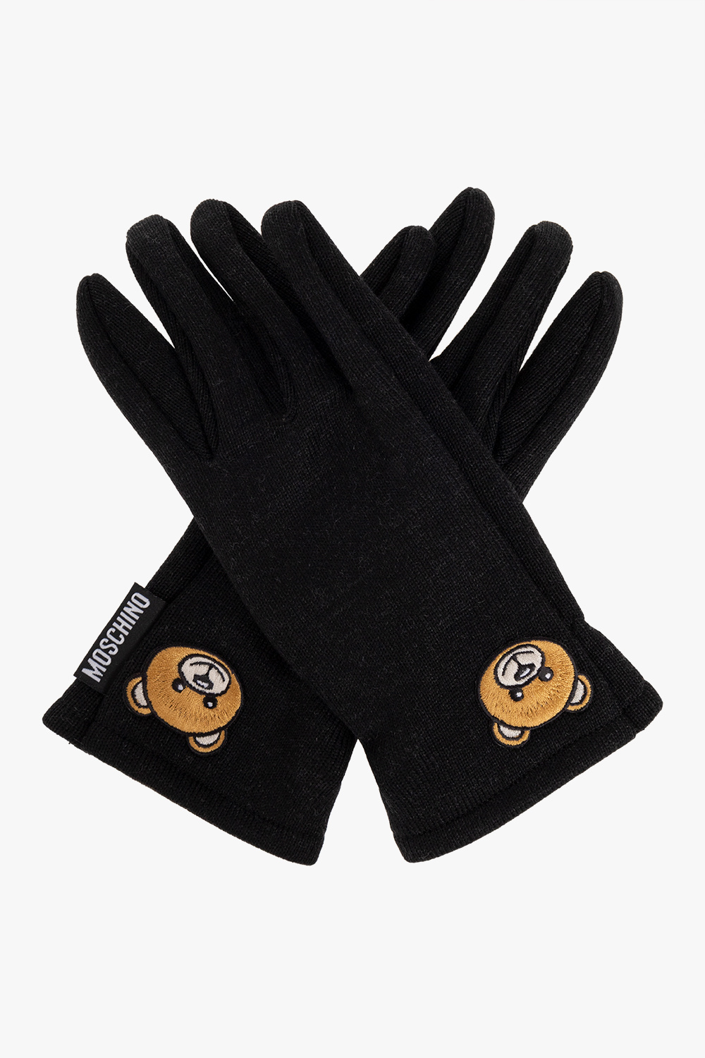 Moschino teddy discount bear gloves